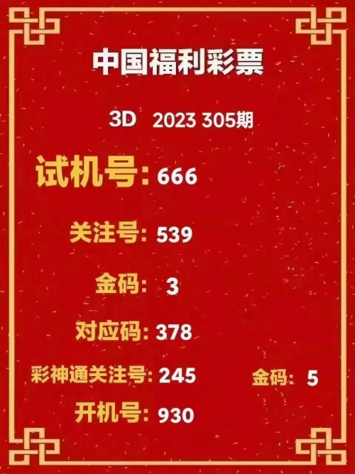 3d今晚开奖号码是今晚3D开奖号揭晓-第2张图片