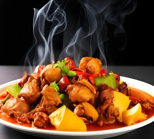 六合鸡，美食之韵