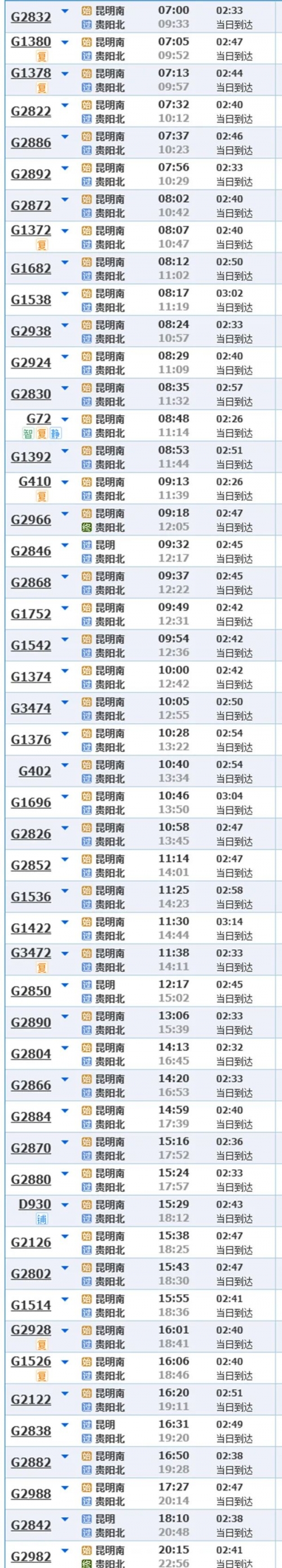 阜新列车时刻表-第1张图片
