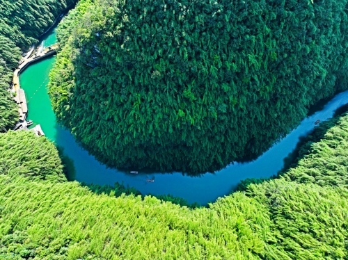 彭水阿依河，山水间的梦幻之旅