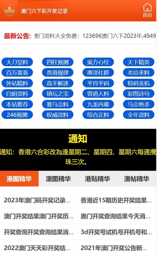2025澳门开奖结果查询澳门六开彩近15期结果查询表-第2张图片