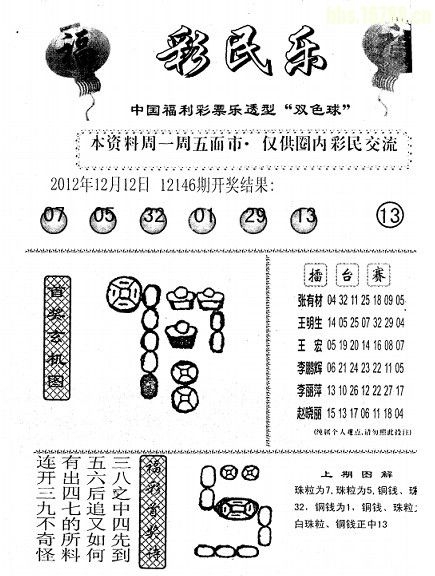 双色球预测诗字谜图谜总汇牛彩网双色球预测诗-第3张图片