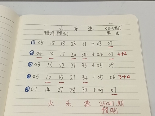 大乐透预测精准十专家大乐透预测精准专家文章-第2张图片