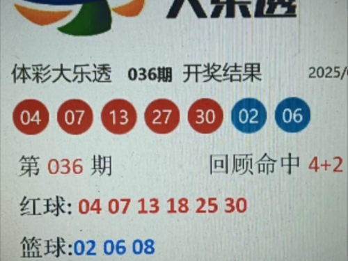 大乐透下期预测，精准预测与策略分析-第3张图片