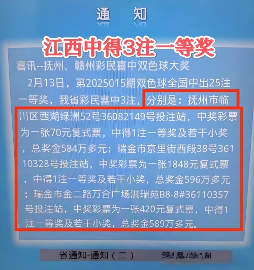 双色球开奖号码结果3D文章
