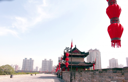 端州古城墙，千年历史，古今交融