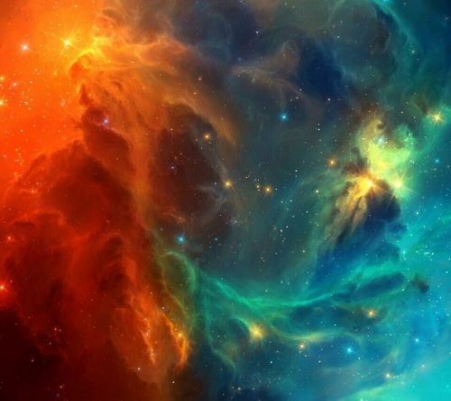 星云之战，星辰之下的英勇传奇