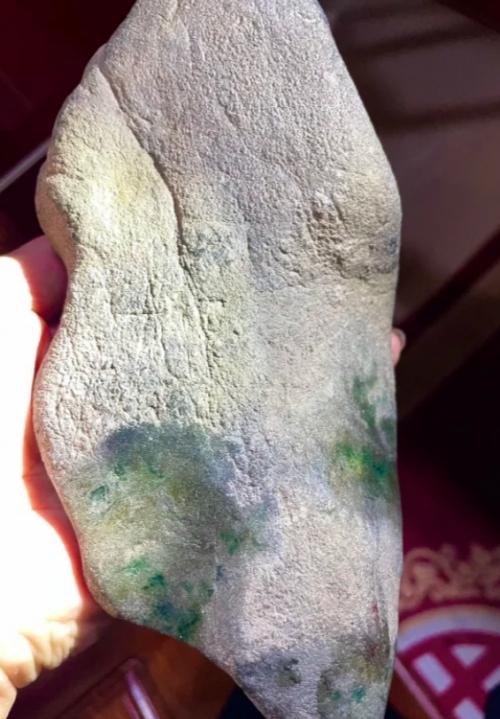 冰种翡翠原石鉴定