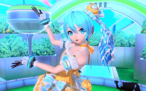 初音未来歌姬计划mega39s初音未来，歌姬计划的璀璨之星-第3张图片